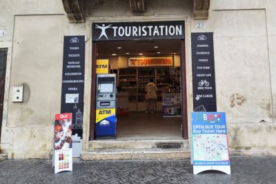 Walking Guided Tour and Rome’s Iconic Temple Pantheon Entrance