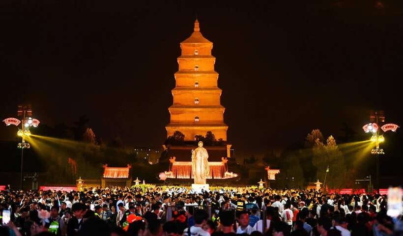 Xi'an: Daci'en Temple(Great Wild Goose Pagoda) E-ticket - What the $9 ticket actually covers
