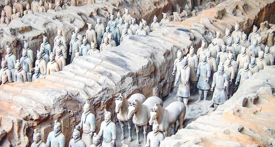 Xi'an: Terracotta Army, Lunch, City Wall, Pagoda, Bazaar - Big Wild Goose Pagoda and the Silk Road connection