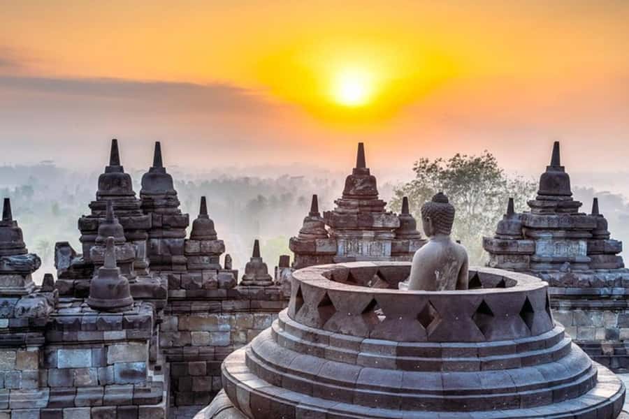 Yogyakarta; Sunrise from Borobudur Temple & Prambanan Guided - Setumbu Hill and the wider view