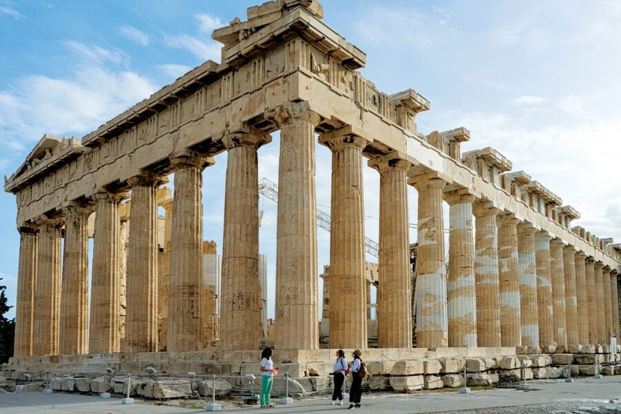 Zeus Temple Acropolis & Acropolis Museum Private Guided Tour - Reaching the Acropolis monuments