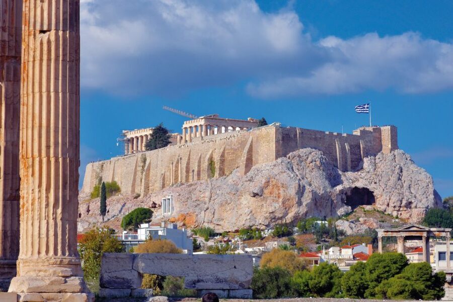 Zeus Temple Acropolis & Acropolis Museum Private Guided Tour - The Temple of Olympian Zeus from a different angle